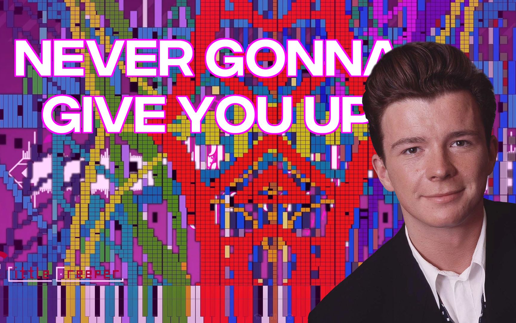 【黑乐谱】rick Astley Never Gonna Give You 哔哩哔哩 8398