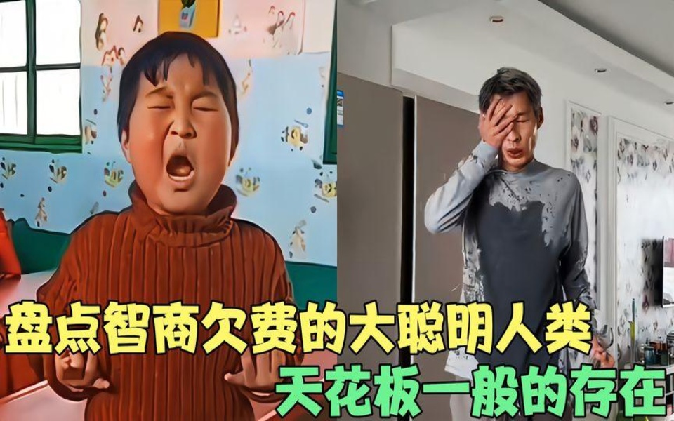 [图]盘点智商欠费的大聪明人类，我承认他们有两把刷子，但是毛不多