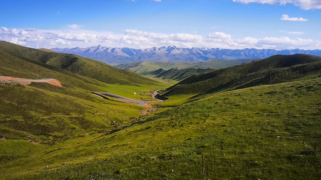 摩旅中国,青海黄南州河南县蒙旗草原