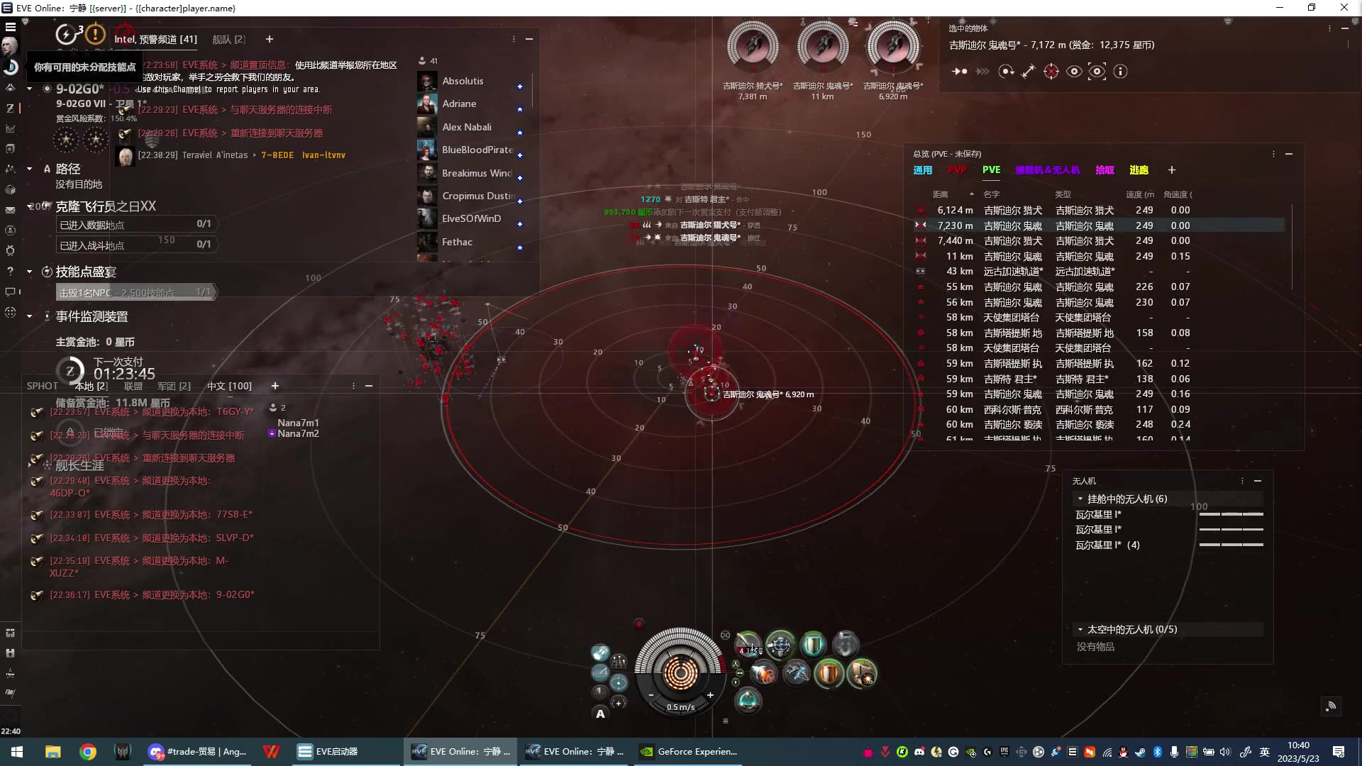 eve online 天使10/10 天使海军造船厂 魔像级