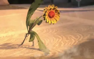 迪士尼位艺术家合作的励志动画短片《杂草的梦想》