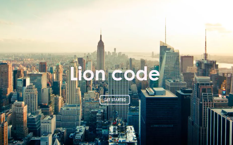 【LionCode】HTML & CSS制作响应式全屏页面哔哩哔哩bilibili