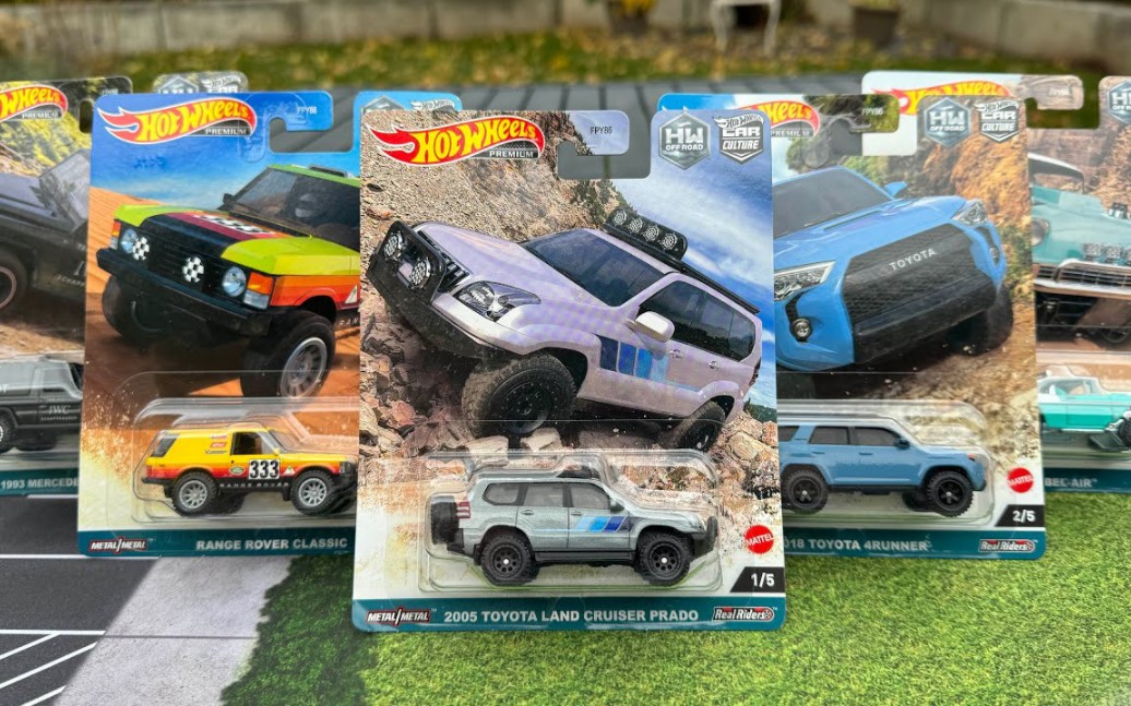 【展示-lamley】风火轮2024年汽车文化越野车系列开箱展示