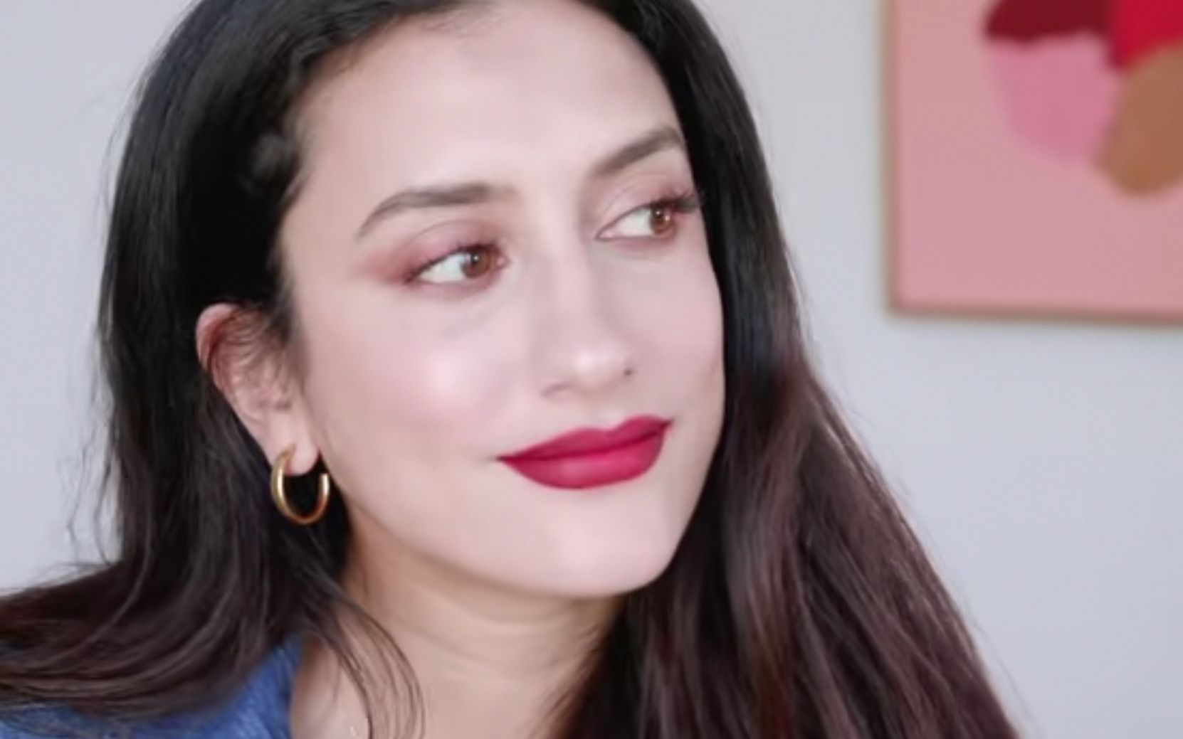 【中字】violette_fr 法式妆容分享/和印度裔英国博主kavita的深色