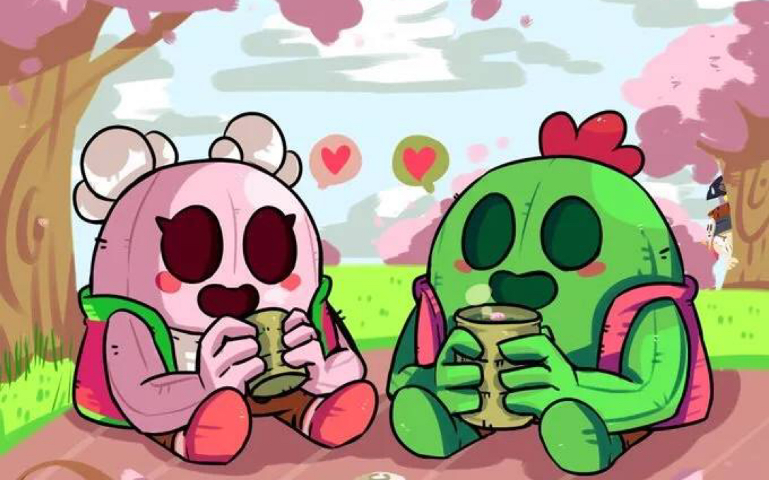 荒野乱斗逍遥手绘人物画像