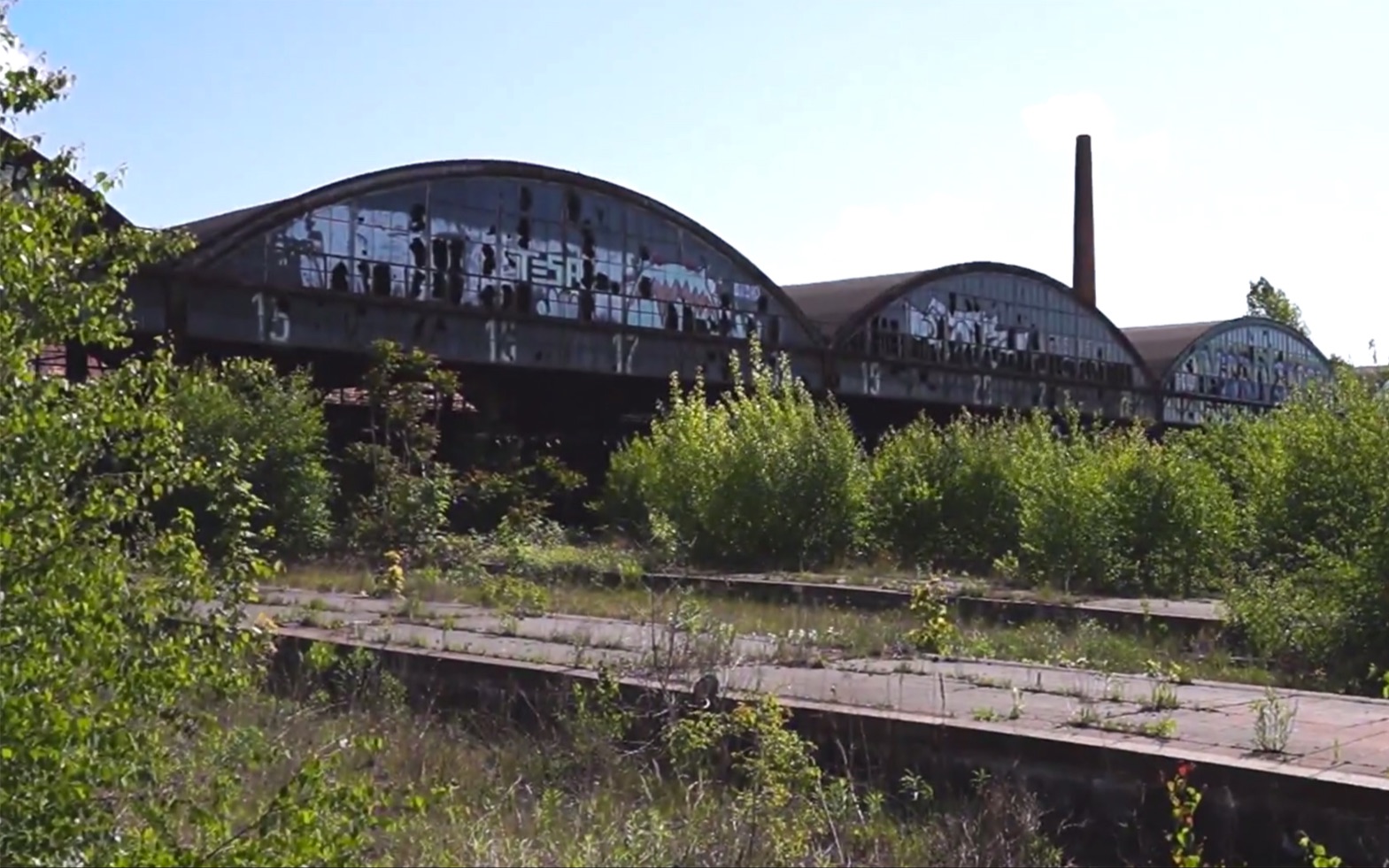 德国莱比锡邮局广场废弃的火车站_哔哩哔哩_bilibili