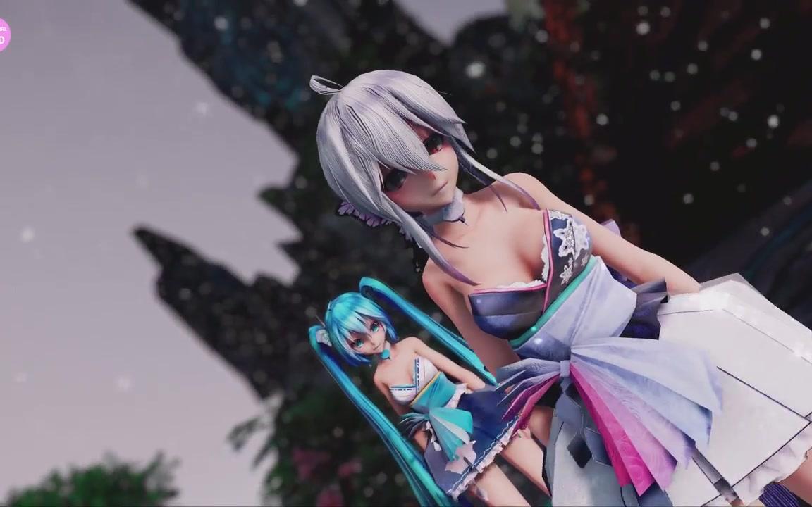 MIKU  HAKU  Magnet【MMD UHD】哔哩哔哩bilibili