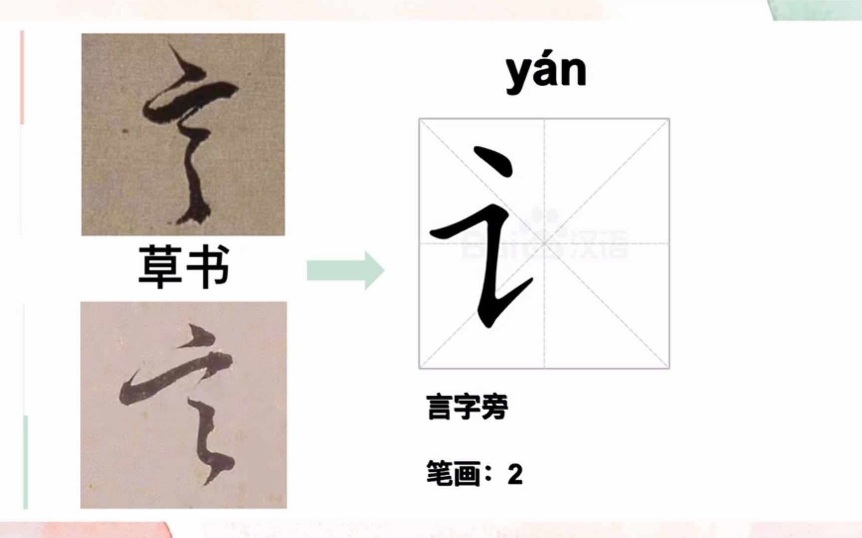 西北师大汉硕微课作品之汉字教学——言部字哔哩哔哩bilibili