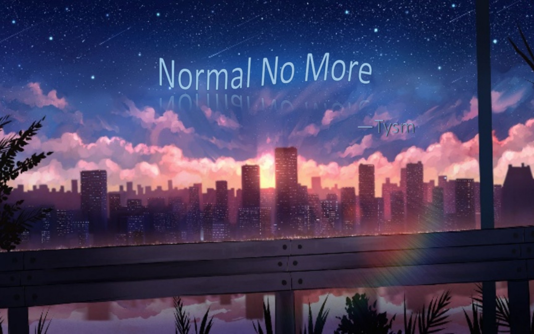 [图]“我不想就这样平庸下去”《Normal No More》