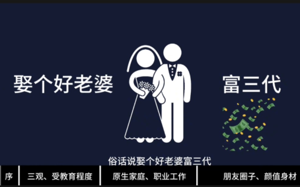 男生必看,找老婆一定要避的坑!