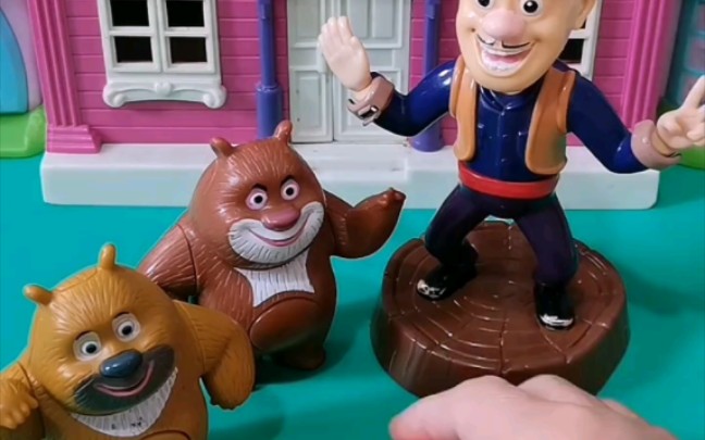 光头强的帽子找回来了