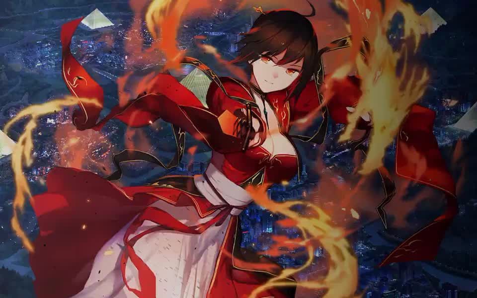 [图]Fate天命之女刘秀技能演示，黎明幻想技能演示