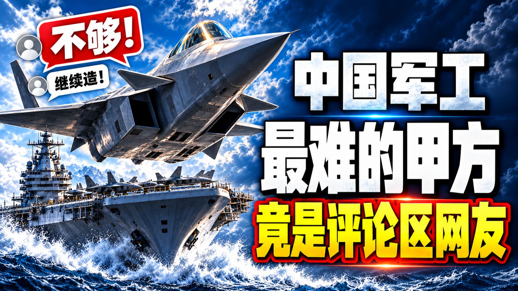 中国军工最难伺候的甲方是谁？不是士兵不是专家，而是评论区网友