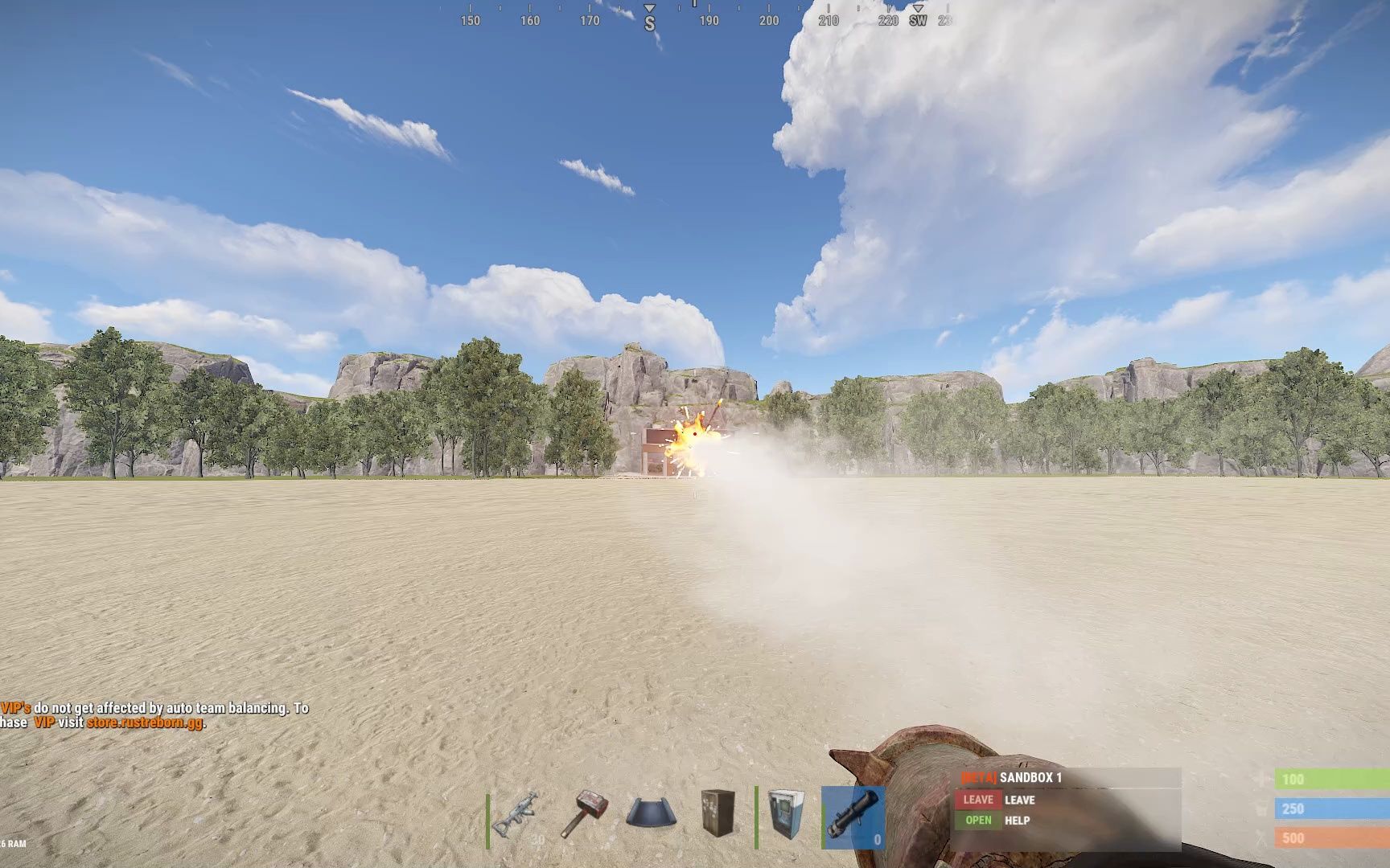 rust 使用火箭筒发射喀秋莎