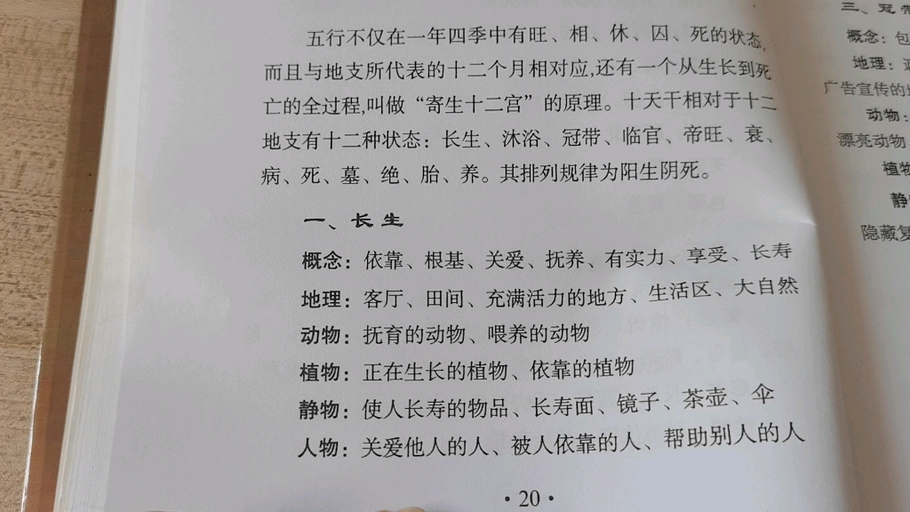 [图]科普12长生的含义