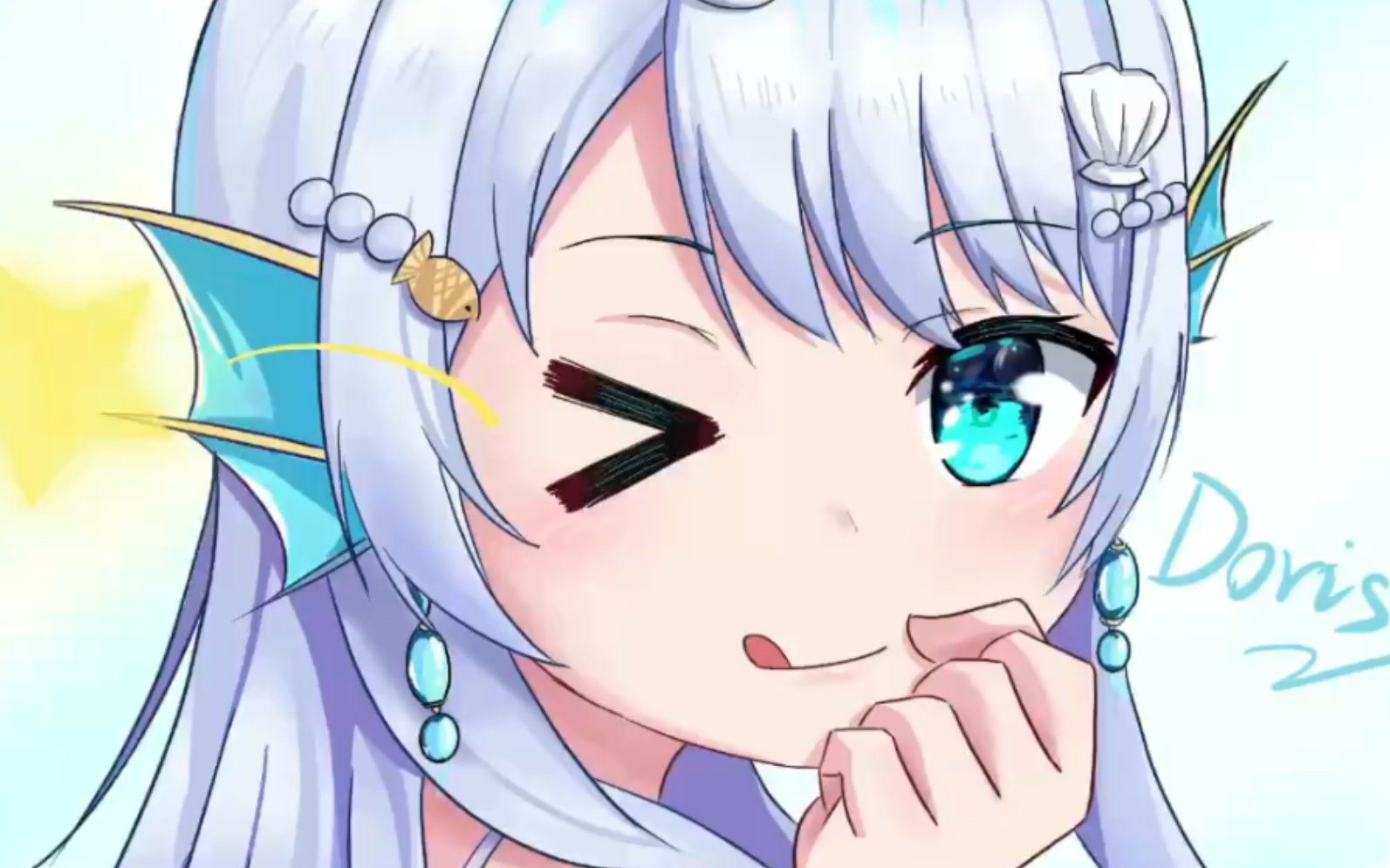 【绘画过程】hololivecn二期生朵莉丝doris