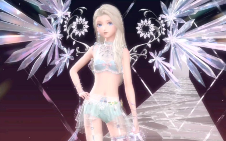 【闪耀暖暖×维密天使】国服没有比基尼,如何搭维密天使.