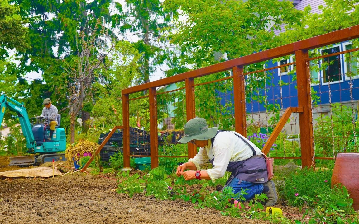 在菜园里种菜.妈妈的园艺计划|kuro / 住在日本北海道