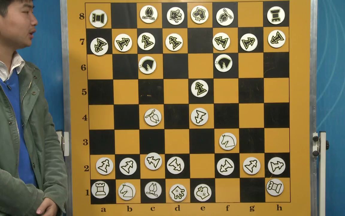 songbenlei国际象棋25双马防御一