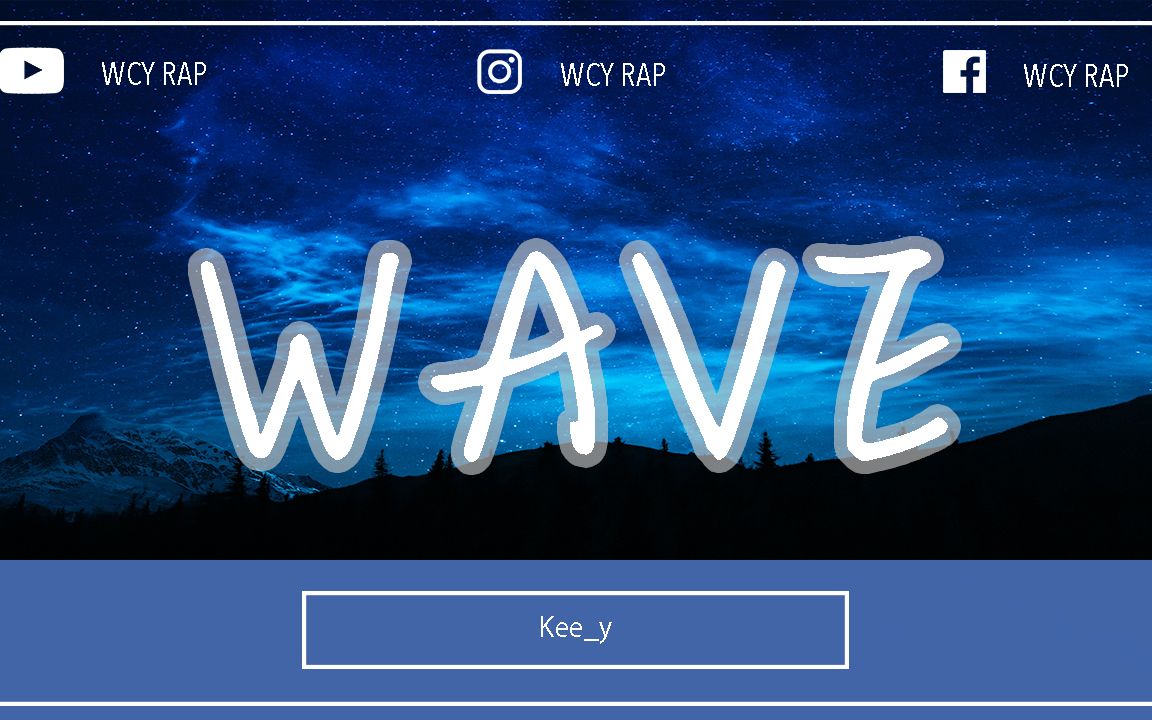 Keey  WAVE「你的时间全都被我浪费 想要撩妹我对你说句noway」【动态歌词/Lyrics Video】#Keey #WAVE #动态歌词哔哩哔哩bilibili