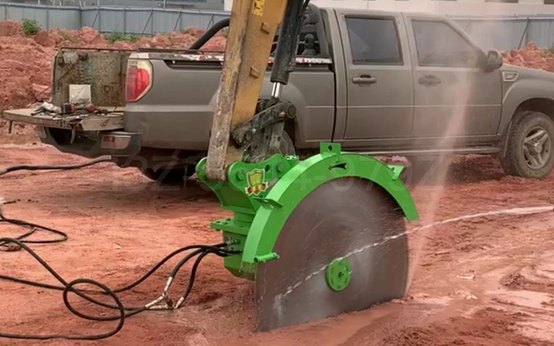 挖机岩石锯 矿山开采圆盘锯 隧道切割锯 切割混凝土