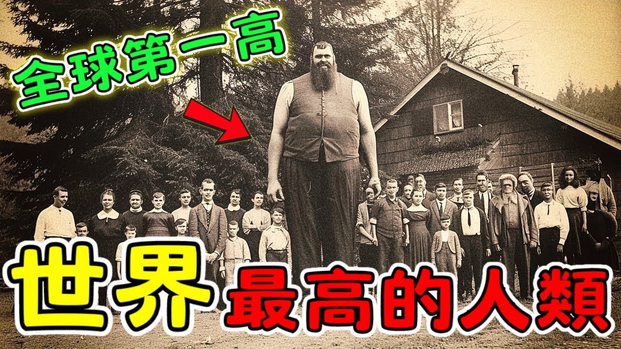 全世界最高的10个人,平均身高超过3米,姚明在他们面前都像孩子