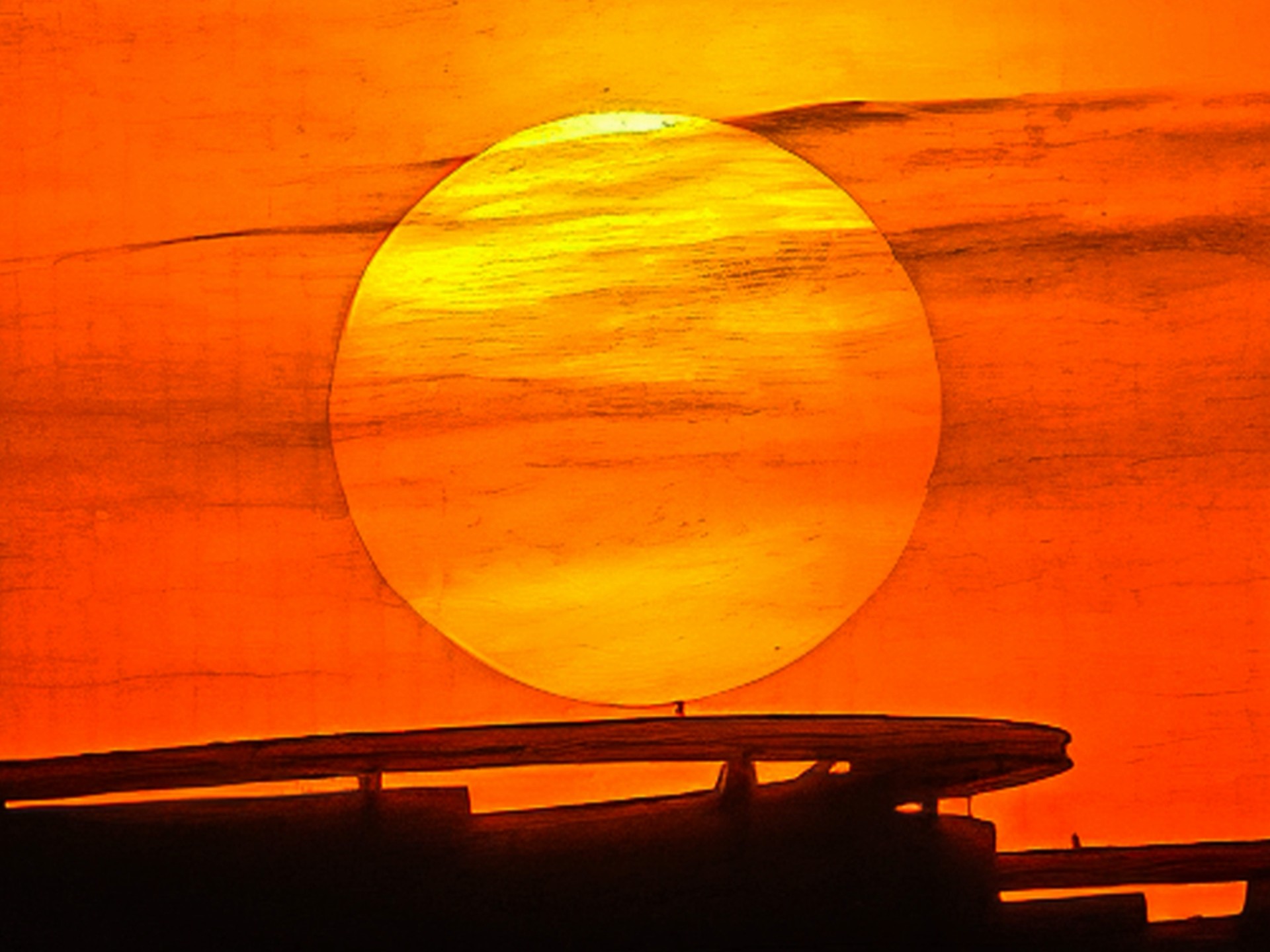 手机摄录:金色的太阳升起在昆明的东方