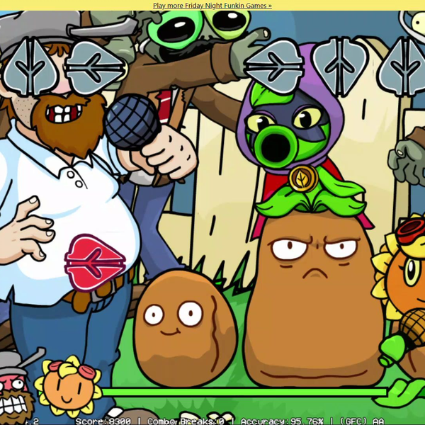 FNF VS Plants vs Zombies Replanted - Play FNF Mod Online & Unblocked