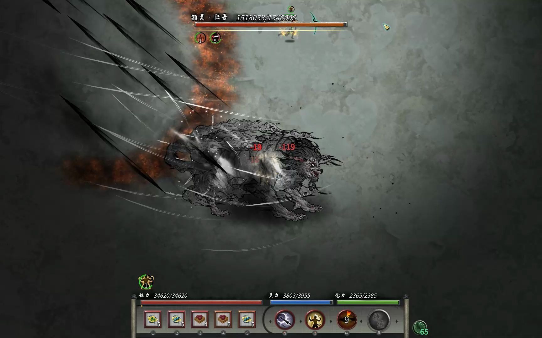 【鬼谷八荒】洪荒陆吾简单打法