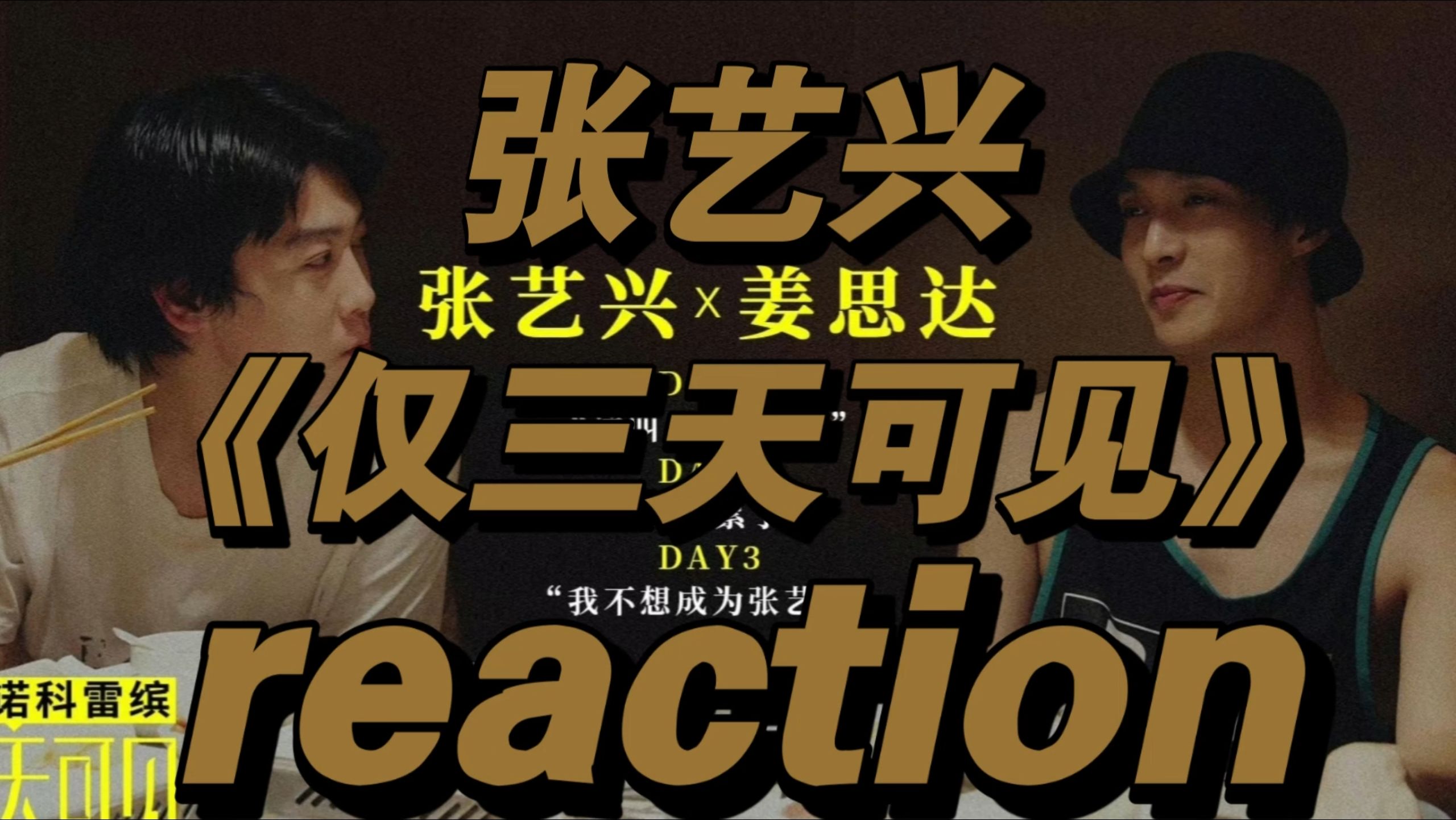 【张艺兴《仅三天可见》 reaction】第一次看这么长的采访!