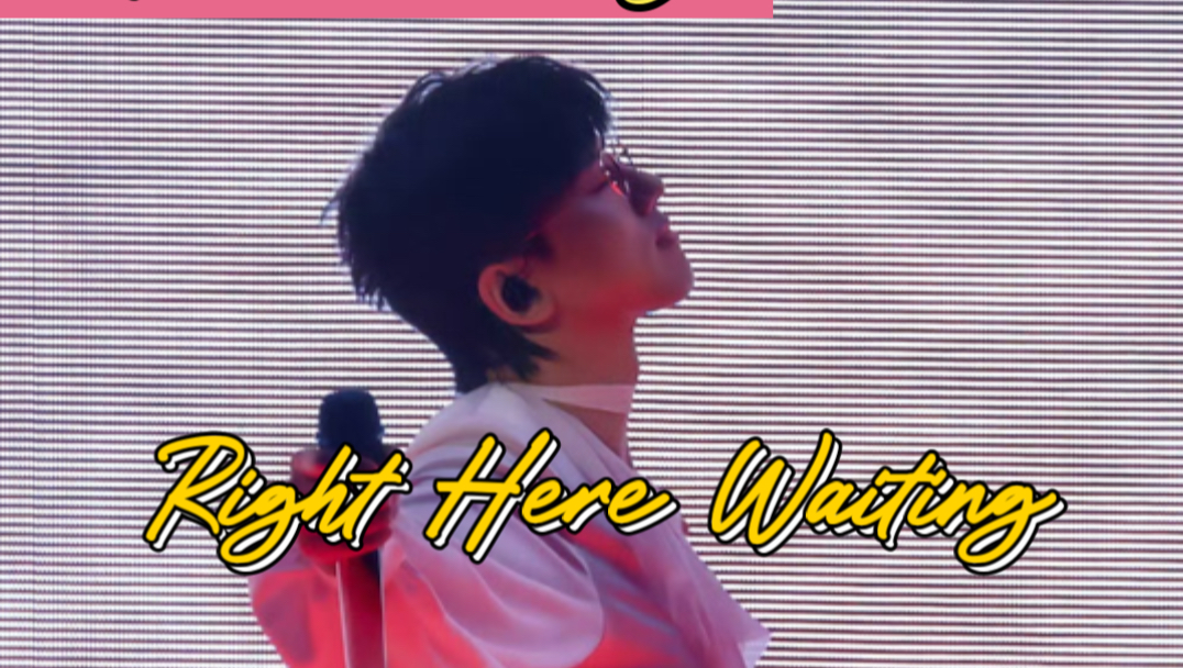 【张杰】10.01郑州演唱会《Right Here Waiting》N年没唱还是豪挺