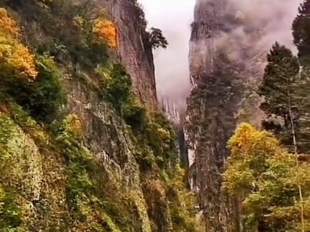 小巫峡雄关秋韵 巫峡雄关立晚秋,千年蜀道载风流.奇峰错落依云畔,碧涧潺湲映眼眸.飞瀑如虹天降瑞,古庵似梦雾藏幽.观音大佛慈悲佑,胜境怡情乐忘...