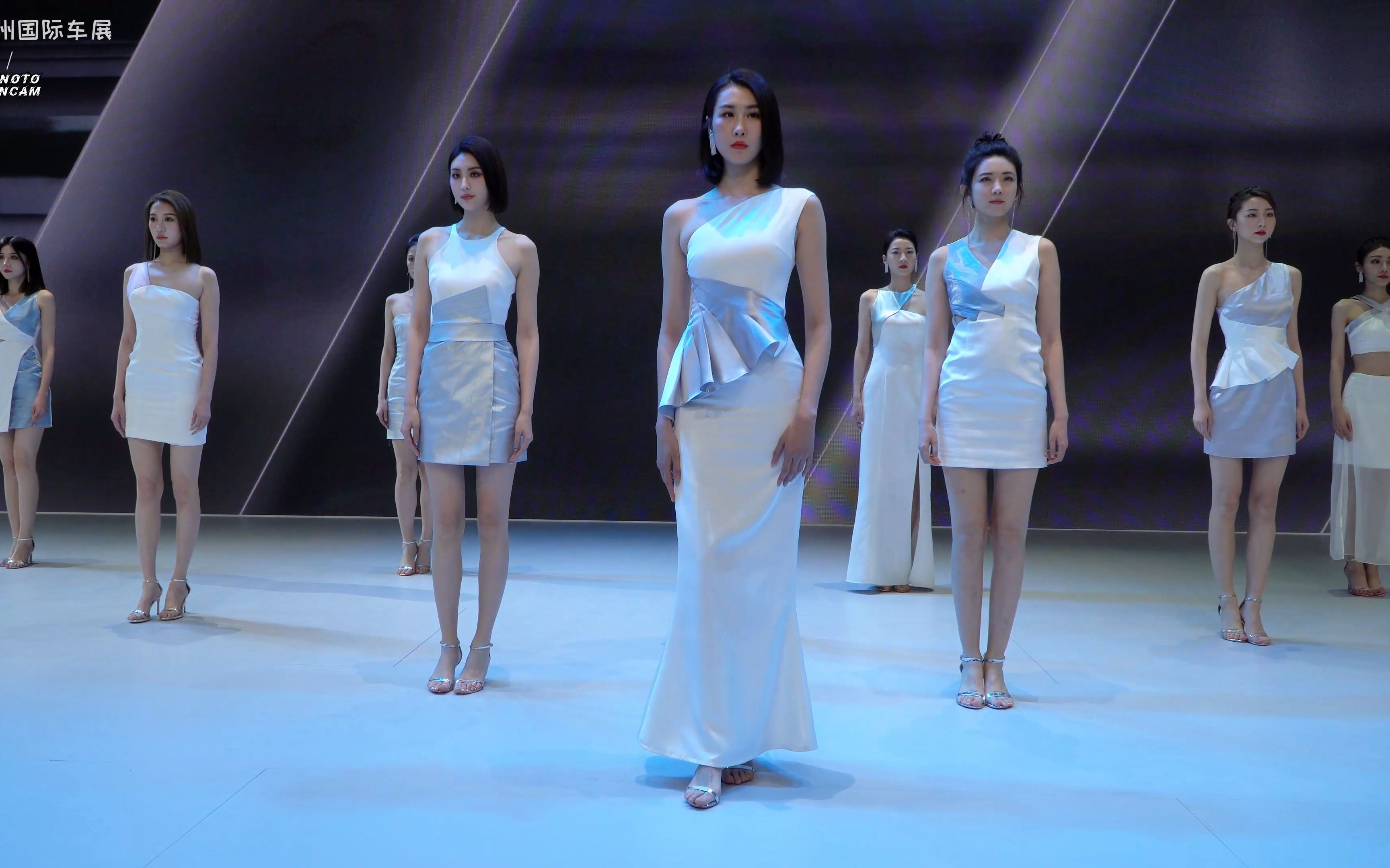 4k【超模vs车模】东风日产是懂老百姓的 2022广州国际车展 16