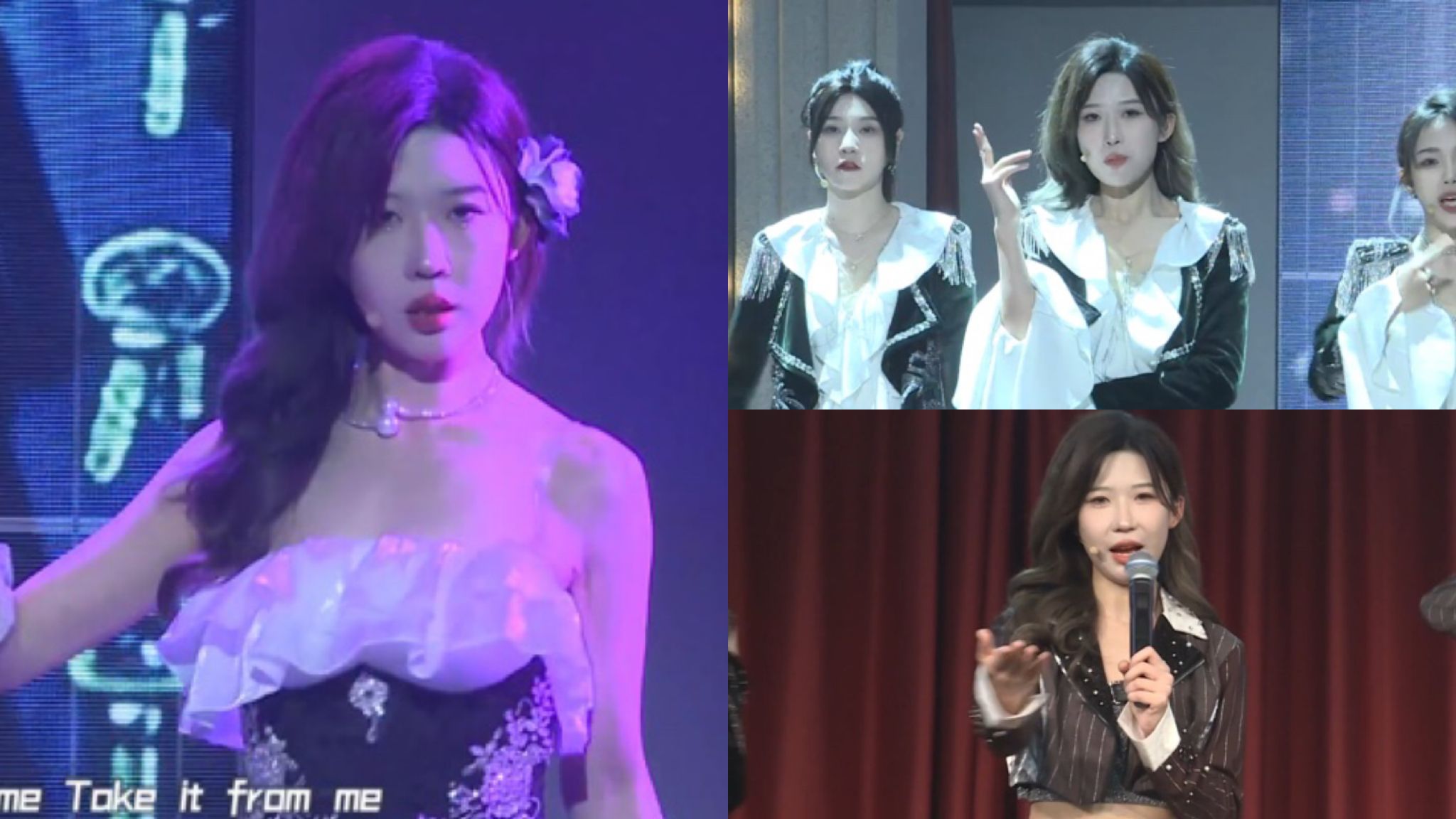 【snh48-闫娜】20240313 team x 《交x点》公演cut