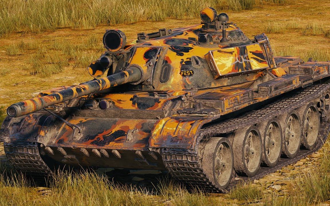 坦克世界 t 55a - 7杀 9千1伤害 [荒蛮之地]_哔哩哔哩 (゜-゜)つロ