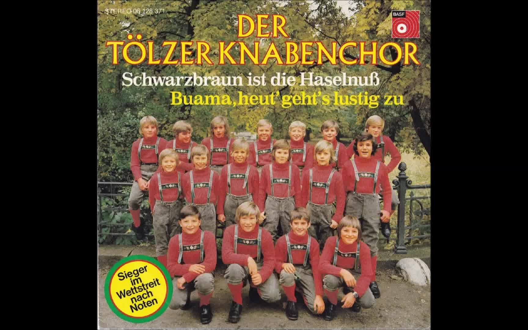 [图]Tölzer Knabenchor（托尔策童声合唱团） Schwarzbraun ist die Haselnuss 黑褐色的榛子 1976