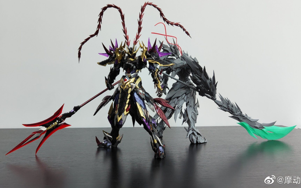 模玩咨询(63)模动核新品关羽灰模有图了/mk飞翼