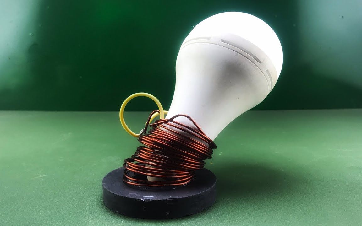 2021新科技项目,磁铁线圈发电器,在家轻松搞定