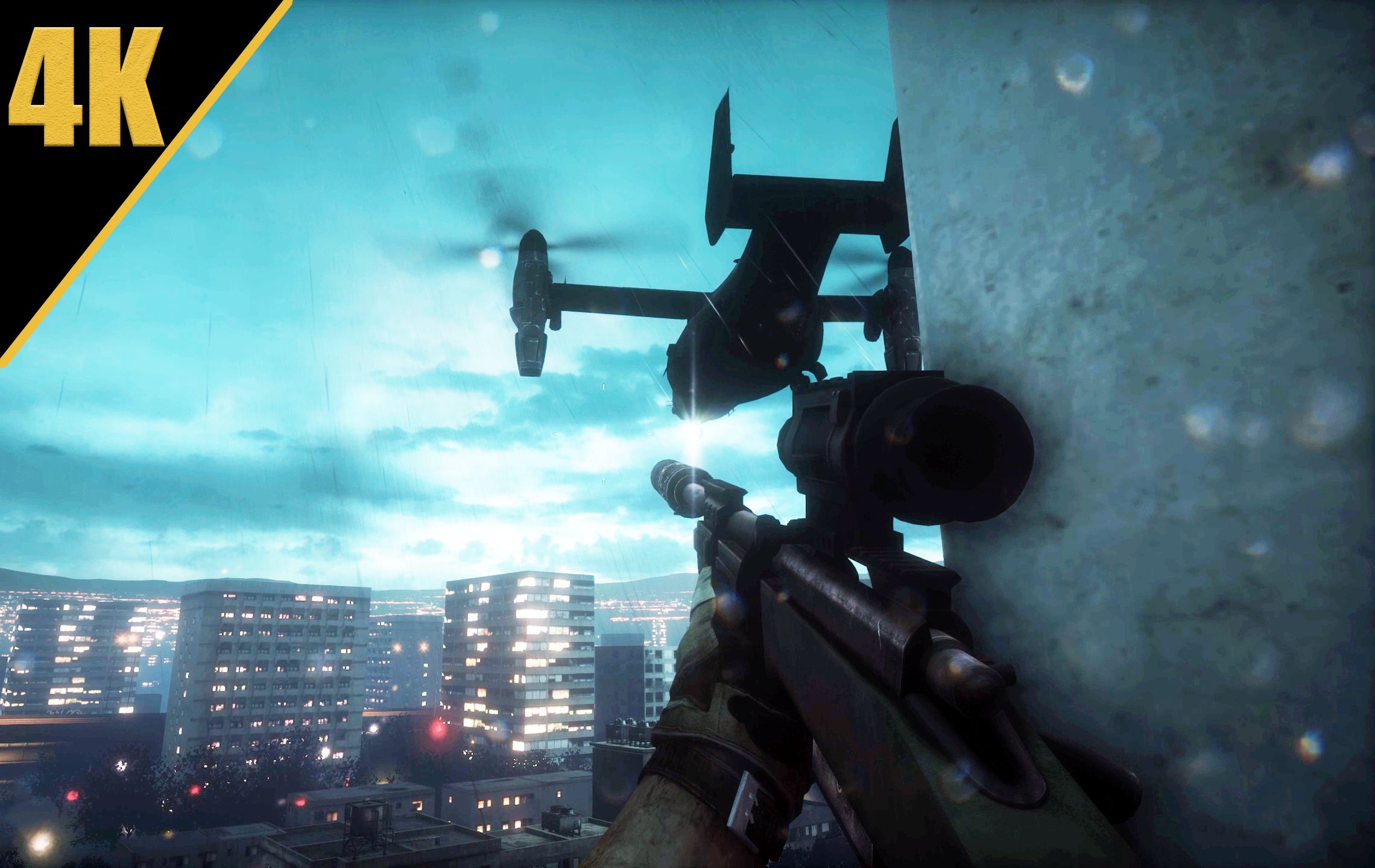 4k60《战地3》:陆战队夜袭抓捕plr首领巴夏尔