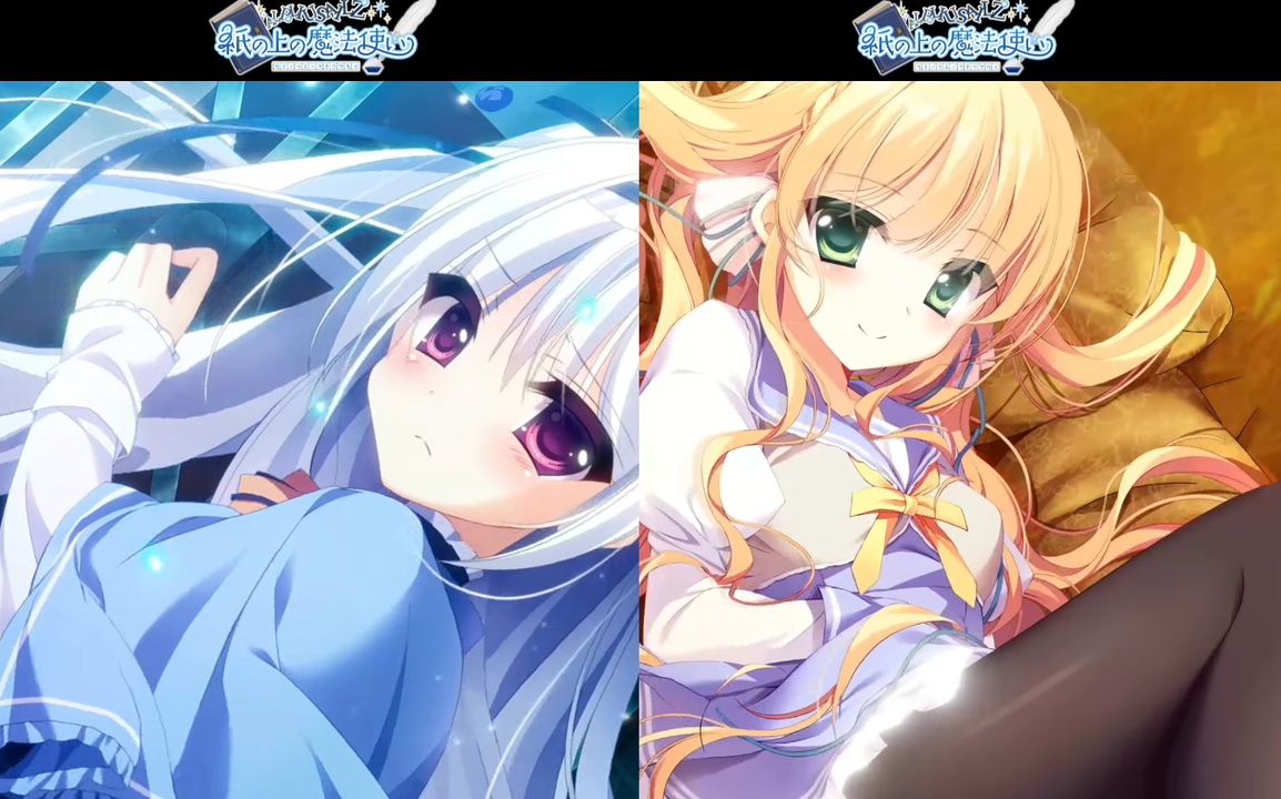 搬运一下纸上的魔法使Live2d动态cg_哔哩哔哩_bilibili