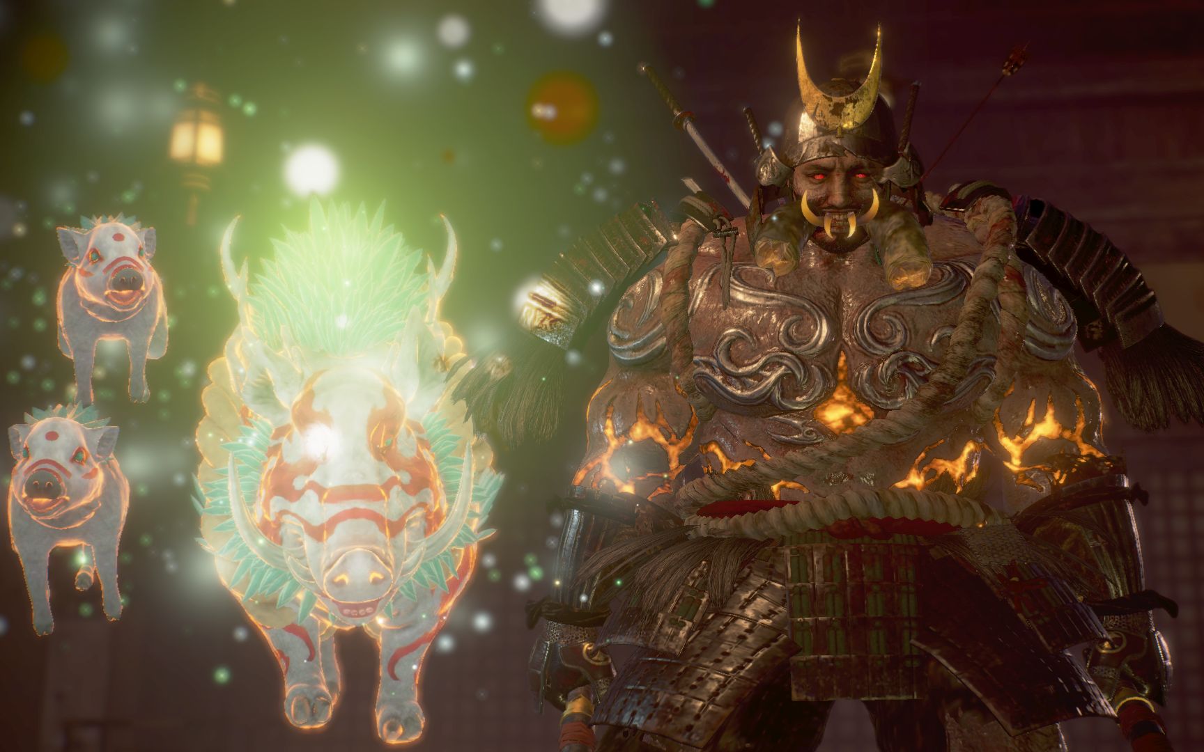 【仁王2】柴田胜家,对他使用油伞妖吧