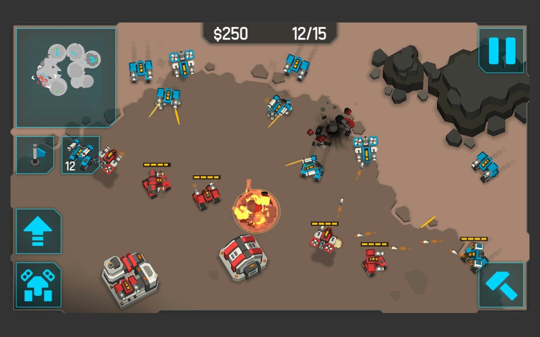 机械战争.没有什么是一堆机枪兵解决不了的问题,如果有,那就再来一堆!