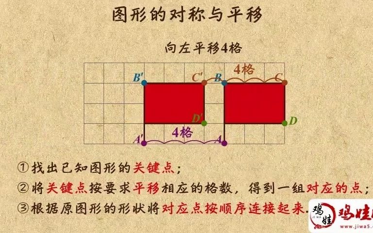 【06】 轴对称与平移【鸡娃网】五年级天天练 乐乐课堂动画知识点讲解 五年级奥数 举一反三 视频课程 巧算 速算 高思奥数引导超越 数学思维课哔哩哔哩...