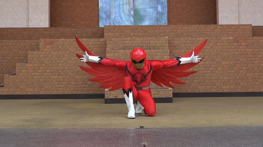 「动物战队兽王者」野性解放姿态登场 舞台表演 2024.1.29