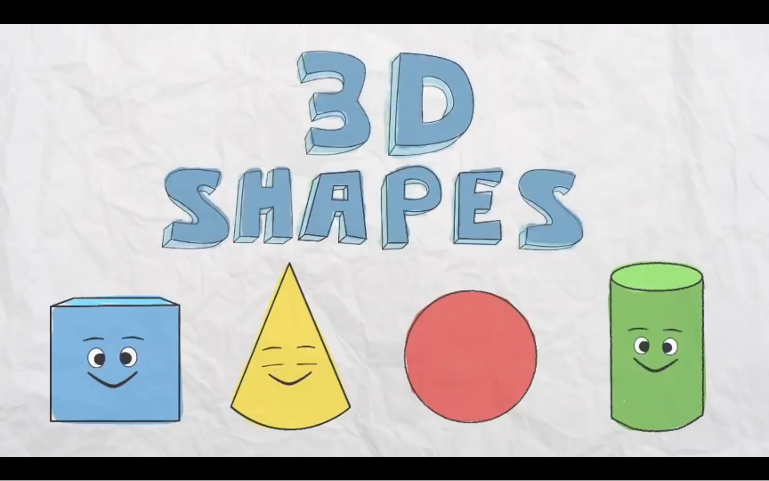 [图]儿歌｜3D Shapes Song 认识立体图形