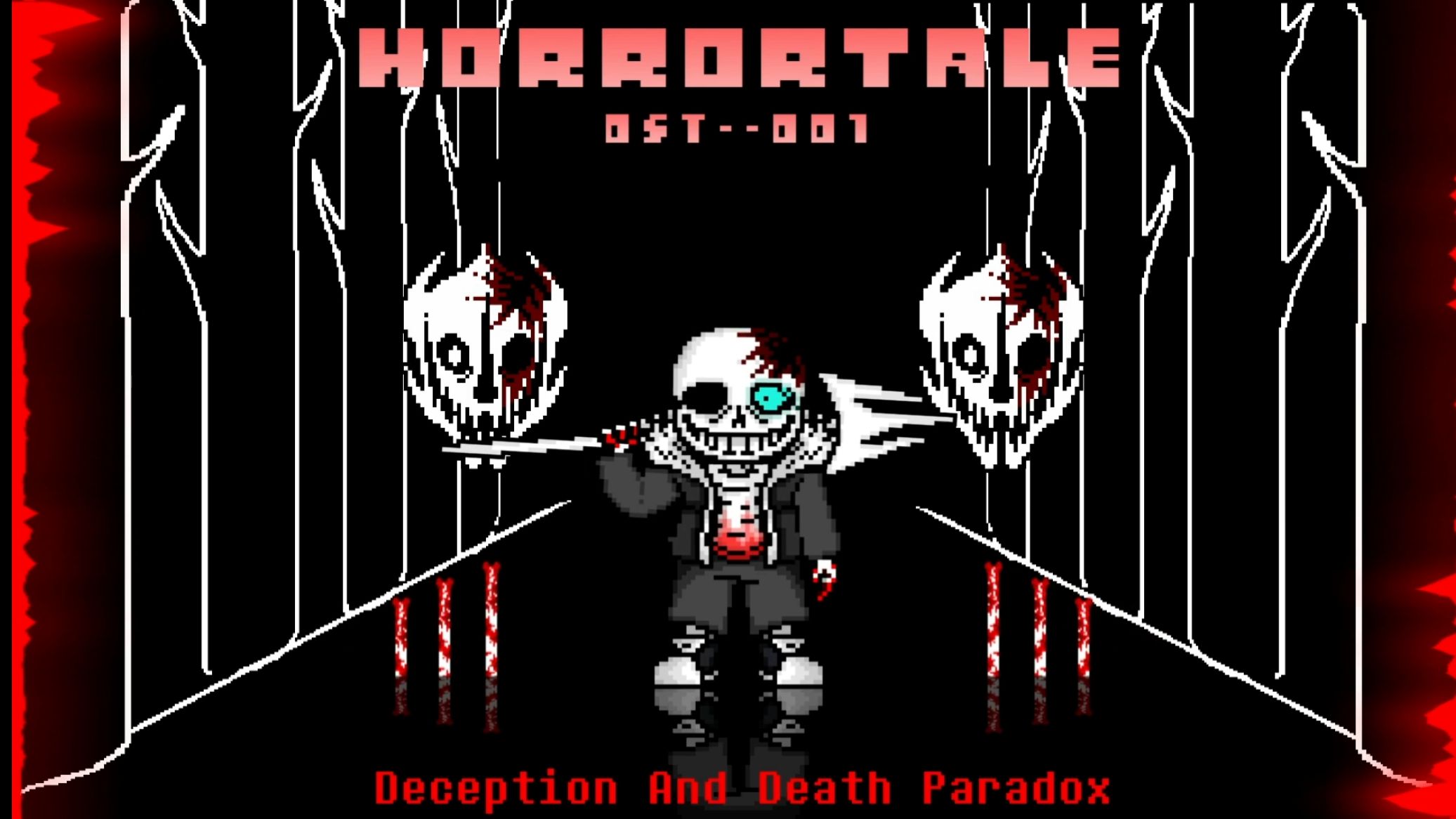 恐惧传说-诡变死悖 horror sans雪镇遭遇战. 曲绘:亡徒孤魂