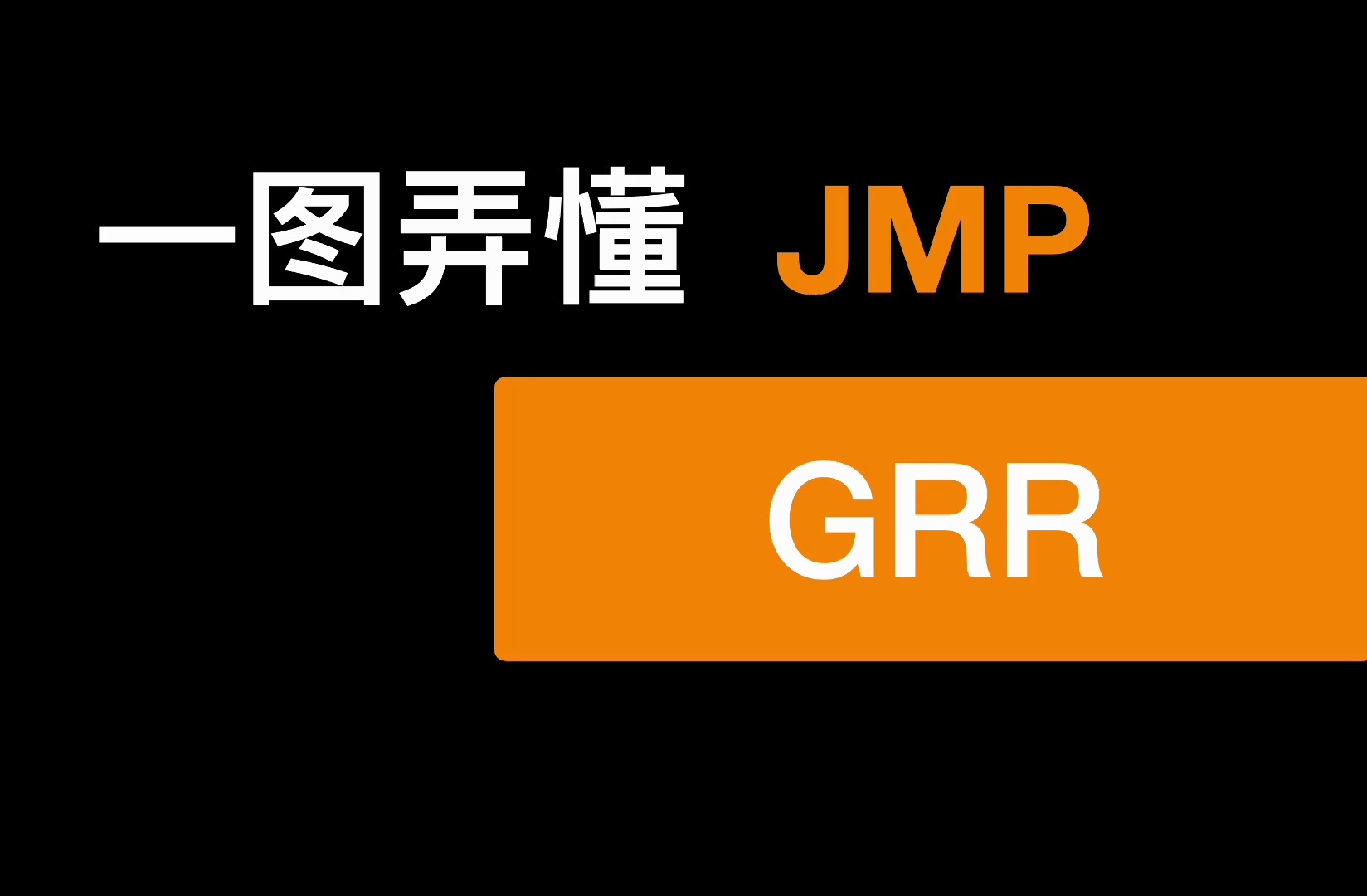 一图弄懂 GRR哔哩哔哩bilibili