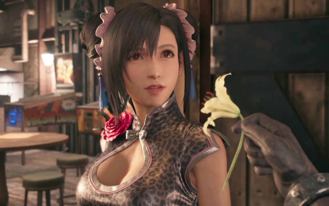 [图]最终幻想7重制版 FF7 Remake 蒂法初见克劳德 穿格斗风旗袍 第三章 - 1