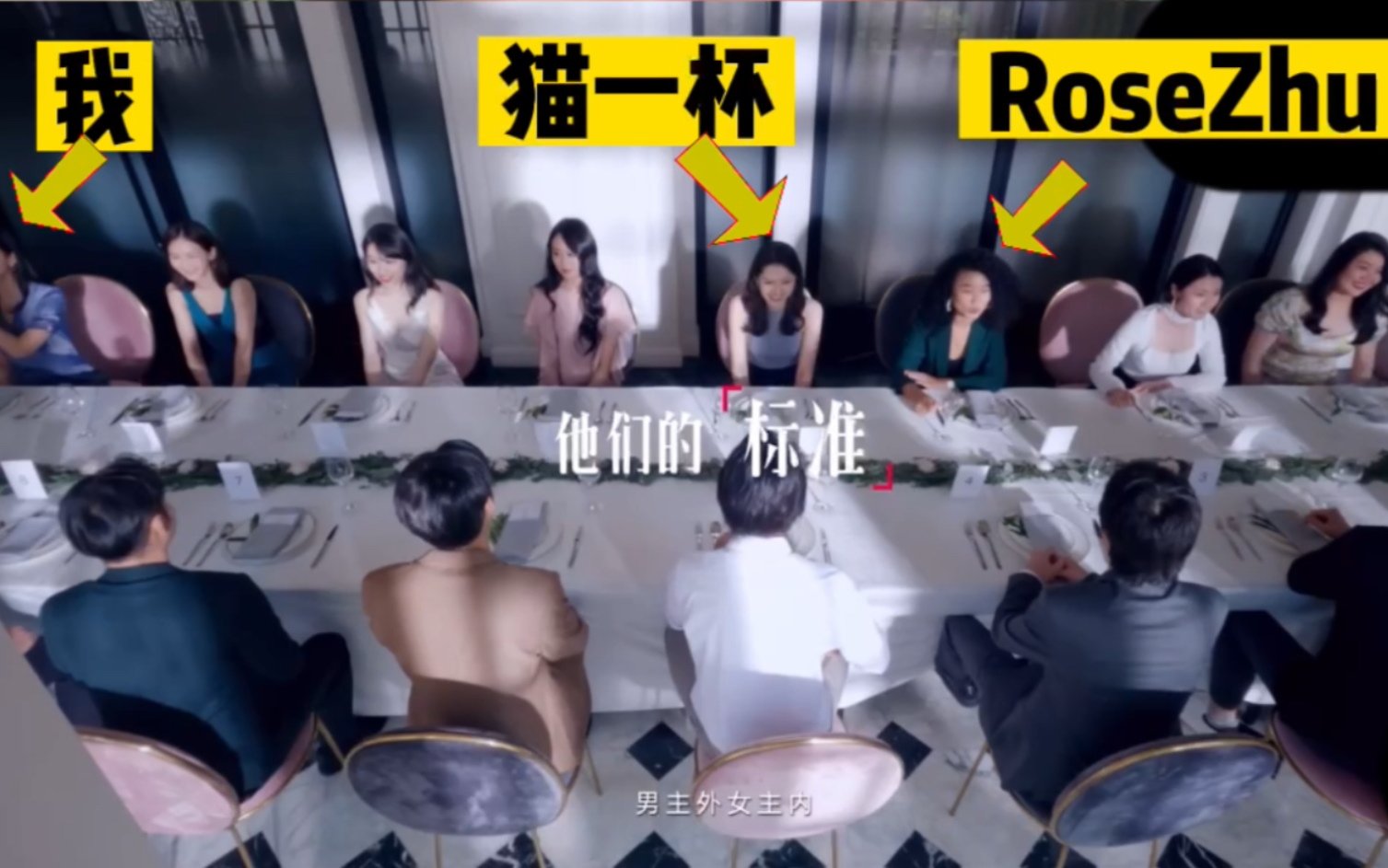 [图]两年前给百万博主猫一杯和RoseZhu当群演