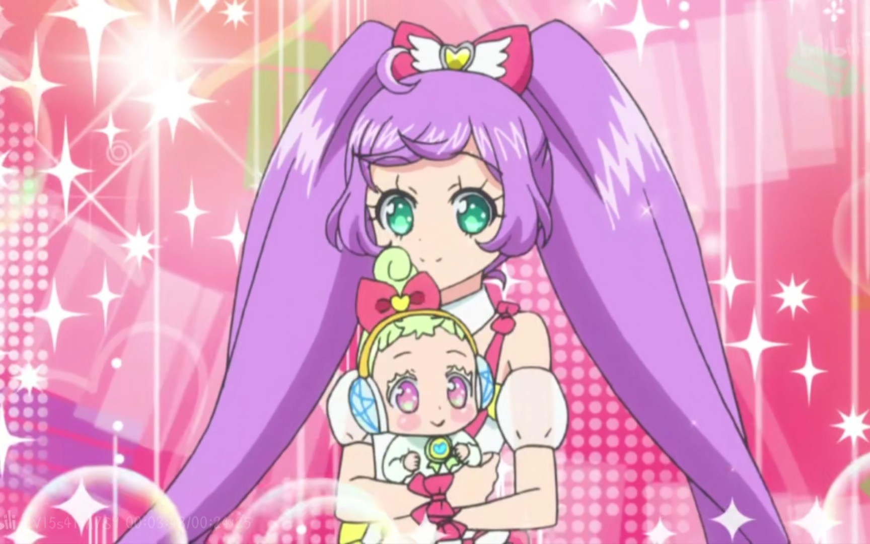 [美妙天堂]朱莉和佳尼斯live对比